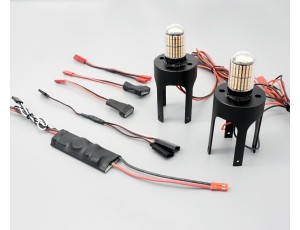 Cyclone Power CenterBurner V3 Lighting System With Twin Light Bar For 90mm EDF       Cyclone Power CenterBurner V3 Lighting System With Twin Light Bar For 90mm EDF
